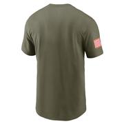 Alabama Nike Military Dri-fit Team Issue Crew Tee